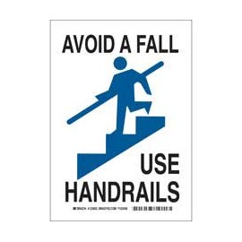 Señalamiento - Avoid A Fall Use Handrails