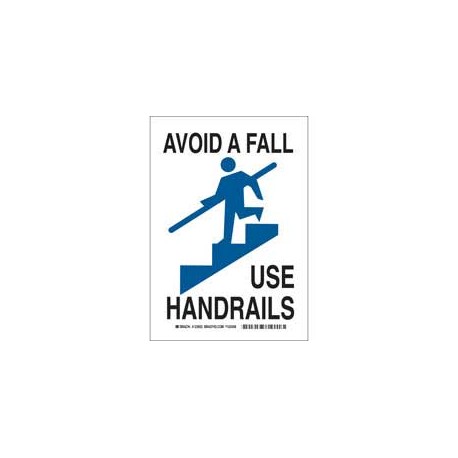 Señalamiento - Avoid A Fall Use Handrails