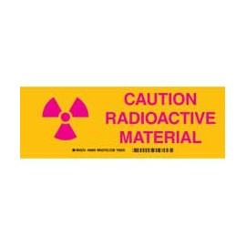 Señalamiento - Radioactive Material Caution Radioactive Material