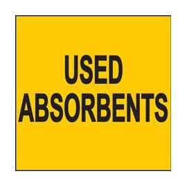 Etiquetas - Used Absorbents