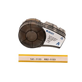 Etiquetas envolventes autolaminables de vinilo con cinta de impresión, para impresoras M21