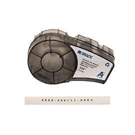 Etiquetas termocontráctiles PermaSleeve para alambres y cables con cinta de impresión para impresoras M21